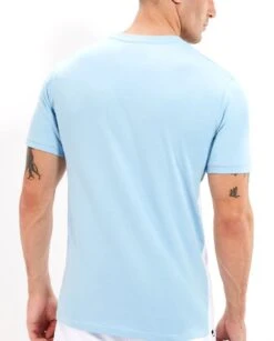 Ellesse Venire Logo Crew Neck T-Shirt Light Blue/White -Cheap Class Garb Store venire lightblue 1