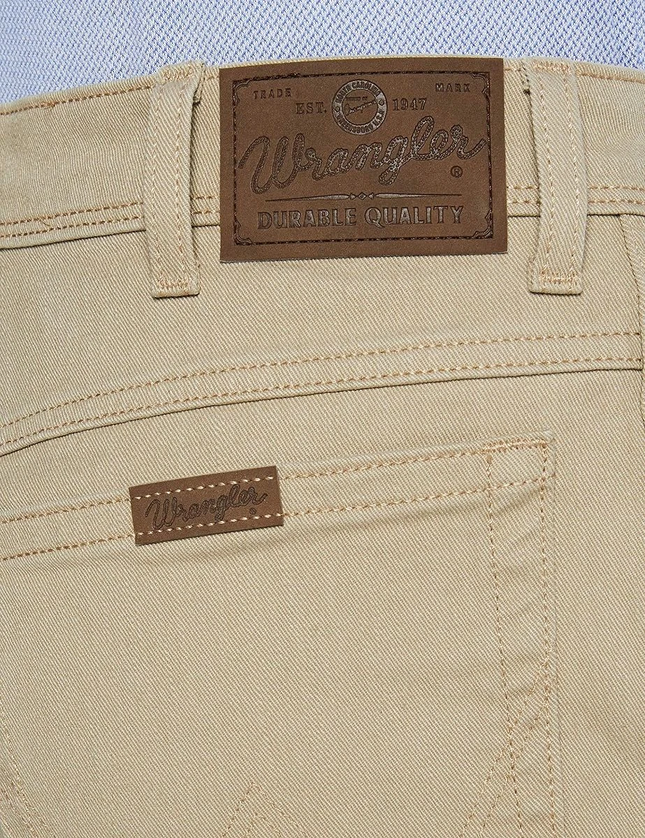Wrangler Durable Fabric Jeans Camel 5 Wrangler Durable Fabric Jeans Camel - Image 3