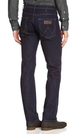 Wrangler Arizona Stretch Denim Jeans Rinsewash 5 Wrangler Arizona Stretch Denim Jeans Rinsewash -Cheap Class Garb Store w12oxg023 back