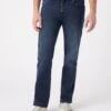 Wrangler Texas Slim Stretch Denim Jeans Bruised River -Cheap Class Garb Store w12slt364 1