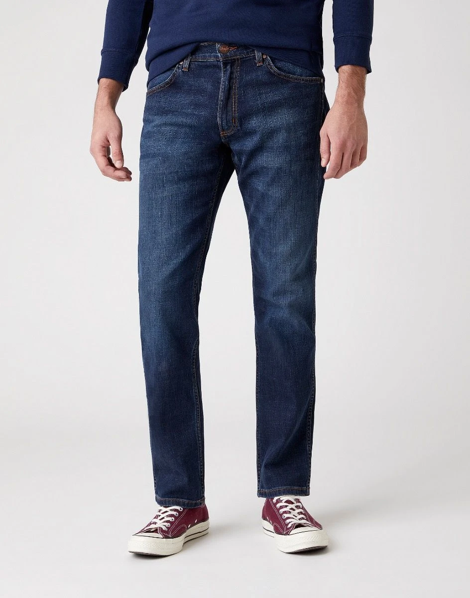 Wrangler Greensboro Modern Straight Denim Jeans El Camino 3 Wrangler Greensboro Modern Straight Denim Jeans El Camino