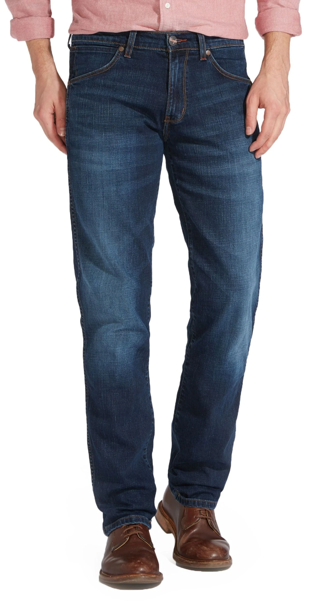 Wrangler Greensboro Modern Straight Denim Jeans El Camino 9 Wrangler Greensboro Modern Straight Denim Jeans El Camino - Image 7