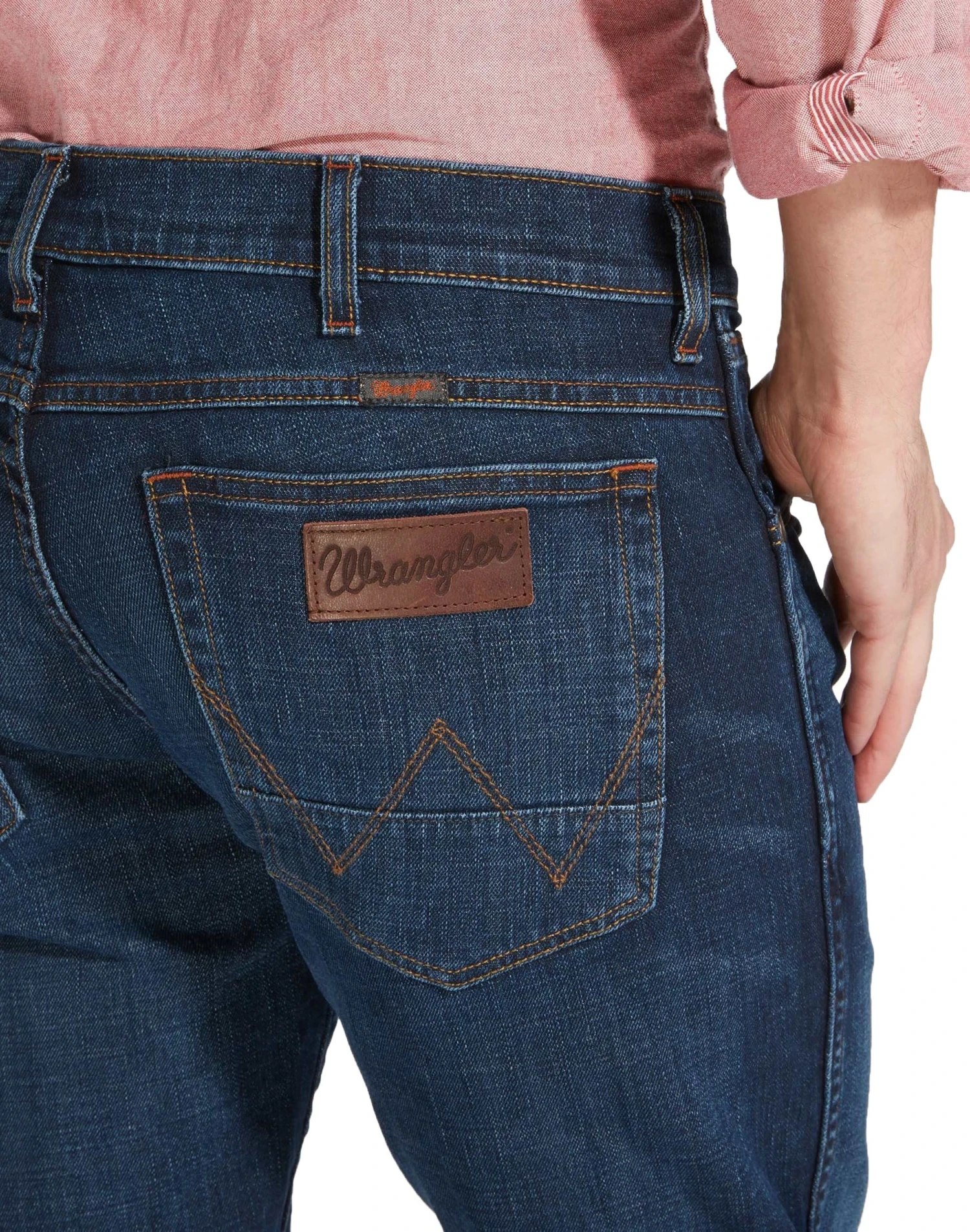 Wrangler Greensboro Modern Straight Denim Jeans El Camino 8 Wrangler Greensboro Modern Straight Denim Jeans El Camino - Image 6
