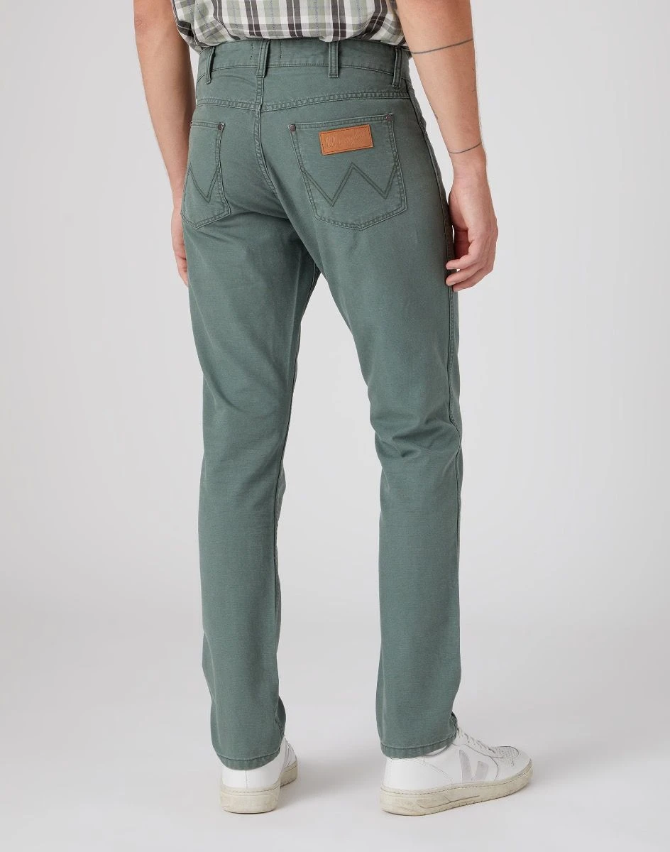 Wrangler Greensboro Straight DR Soft Fabric Jeans Thyme 4 Wrangler Greensboro Straight DR Soft Fabric Jeans Thyme - Image 2