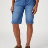 Wrangler Colton Denim Shorts Blue Vortex -Cheap Class Garb Store w16cxpz35