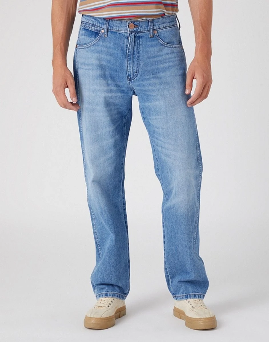 Wrangler Frontier Straight Comfort Denim Jeans Blue Bill 3 Wrangler Frontier Straight Comfort Denim Jeans Blue Bill