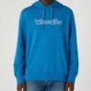 Wrangler Graphic Logo Hooded Sweatshirts Deep Water