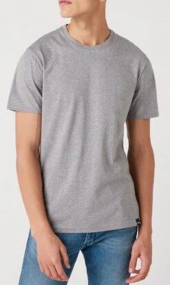 Wrangler 2 Pack Short Sleeve T-Shirt White/Grey -Cheap Class Garb Store w7badhx37 1