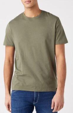 Wrangler 2 Pack Short Sleeve T-Shirt White/Dusty Olive 7 Wrangler 2 Pack Short Sleeve T-Shirt White/Dusty Olive -Cheap Class Garb Store w7badhx45 1