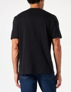 Wrangler Logo 2.0 Crew Neck T-Shirt Black -Cheap Class Garb Store w7x9d3100 2